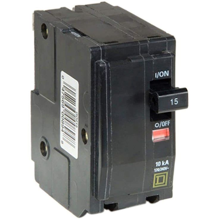 Square D QO 15 Amp 2-Pole Circuit Breaker