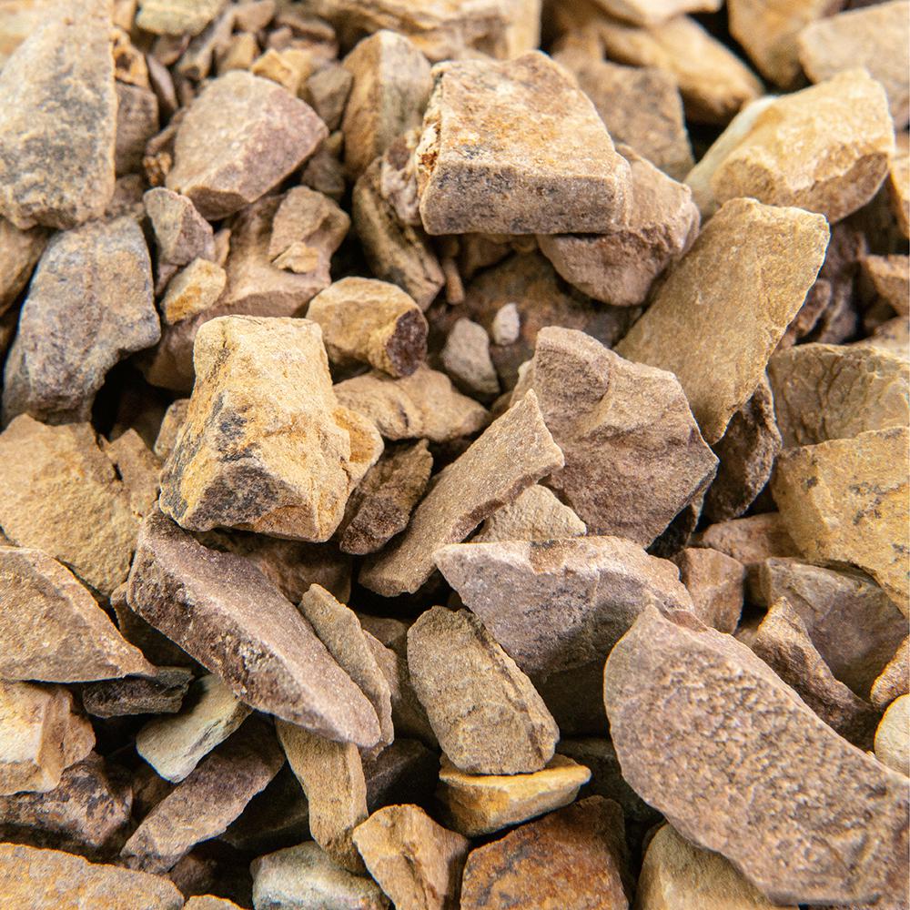 Southwest Boulder & Stone 0.50 cu. ft. 3/8 in. White Ice Bagged Landscape Rock and Pebble for Gardening, Landscaping, Driveways and Walkways - Super Arbor