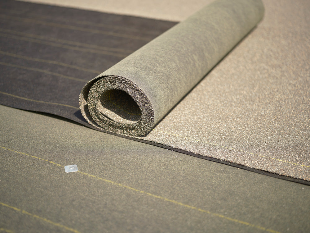 Malarkey 350 Premium SBS Modified Bitumen Cap Sheet Roll, Weatherwood, 39-3/8 in. x 33 ft (1 Square/108.3 sq ft)