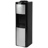 3-5 Gal.  ENERGY STAR Room/Cold Temperature Top Load Water Cooler Dispenser w/ Adjustable Cold Thermostat Black/Platinum