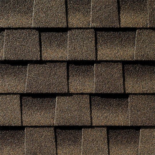 GAF Timberline HD Shingles with StainGuard Protection, Barkwood — 13-1/4 in x 39-3/8 in