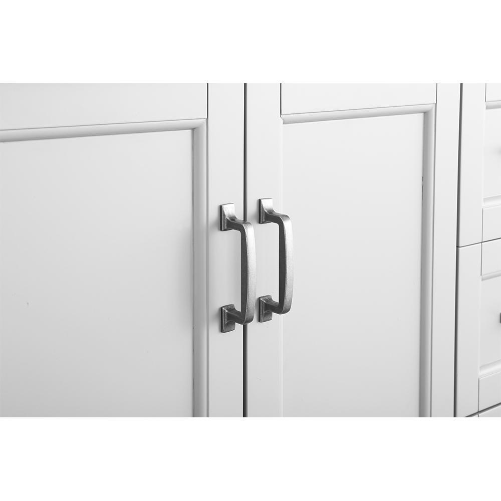 Ashburn 48 in. W x 21.75 in. D Vanity Cabinet in White - Super Arbor