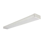 4 ft. 120-Volt 3800 Lumens White Integrated LED Wraparound Light with Prismatic Lens