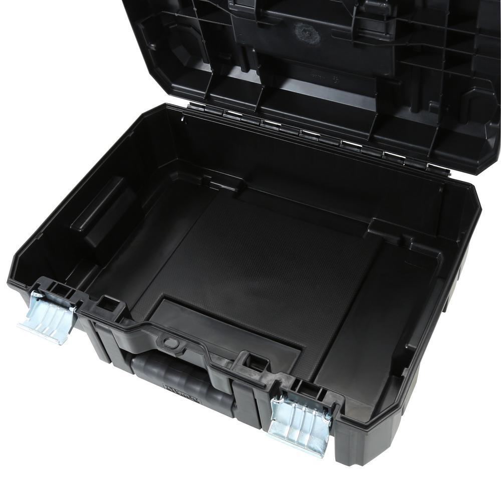 TSTAK II 13 in. Stackable Flat Top Tool Storage Case - Super Arbor