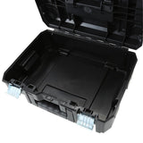 TSTAK II 13 in. Stackable Flat Top Tool Storage Case - Super Arbor