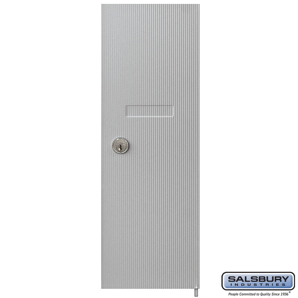 Replacement Door and Lock for Vertical Mailbox with 2 Keys - Aluminum