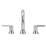 Delta Trinsic Chrome 2-Handle Widespread WaterSense Bathroom Sink Faucet with Drain