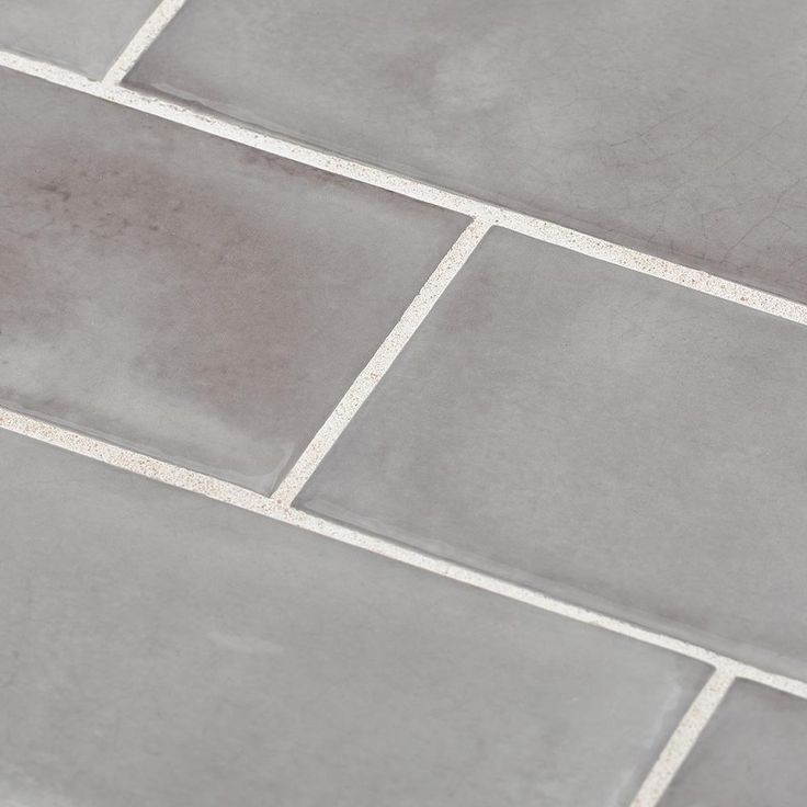 Jeffrey Court Gris Rustico 3 in. x 6 in. Glossy Textured Ceramic Wall Tile (5.38 sq. ft. / Case)