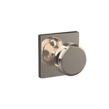 Custom Bowery Matte Black Collins Trim Combined Interior Door Knob - Super Arbor