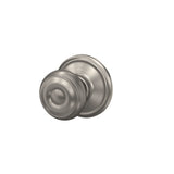 Schlage Georgian Bright Brass Passage Lockset, ANSI Grade 2, 1-3/4 in.