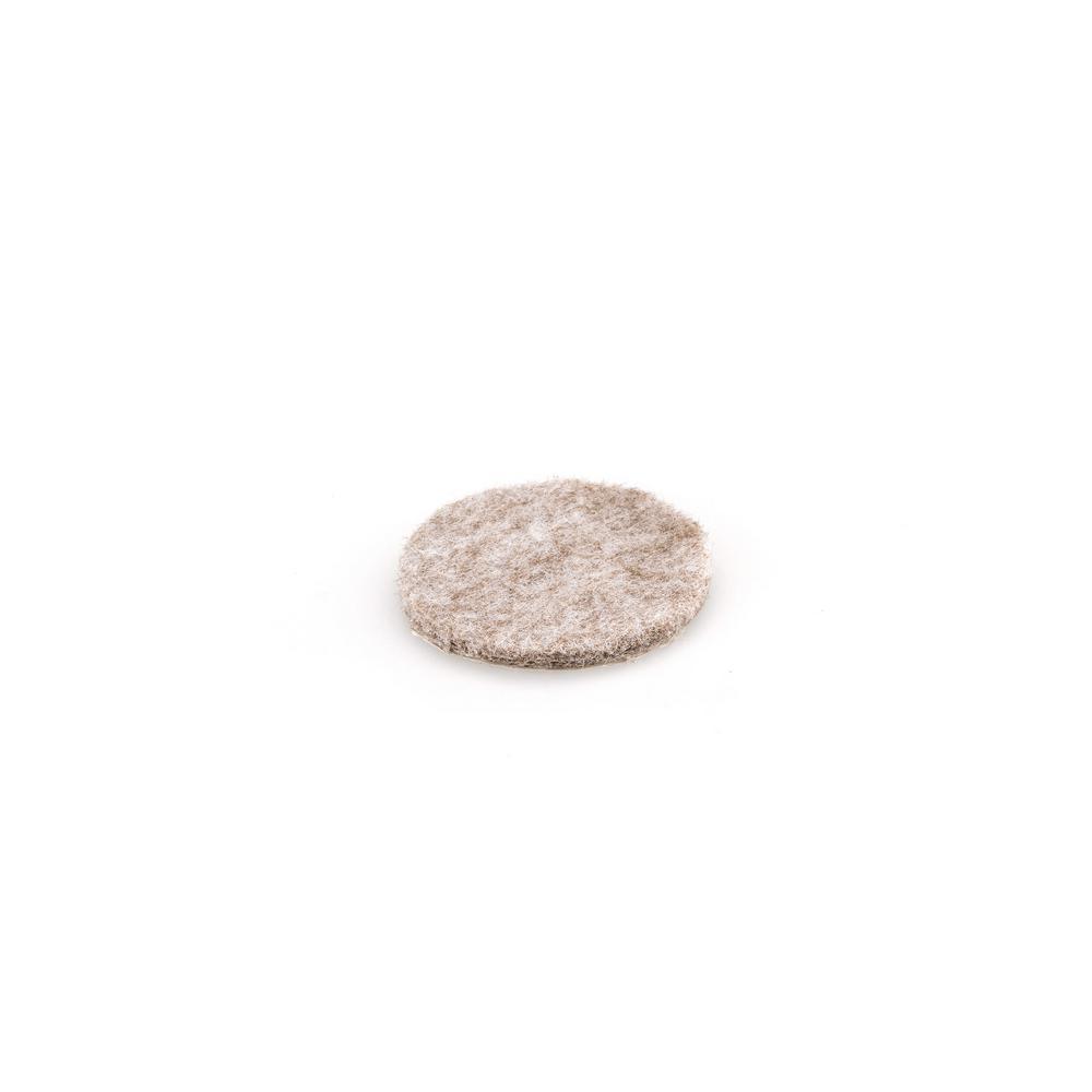 1-1/2 in. Self-adhesive Felt Pads (48-Pack) - Super Arbor