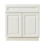 42 in. W x 21 in. D x 34.5 in. H Ready to Assemble Vanity Cabinet with 2-Doors Classic White - Super Arbor