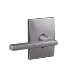 Custom Latitude Satin Nickel Century Trim Dummy Door Lever (2-pack) - Super Arbor