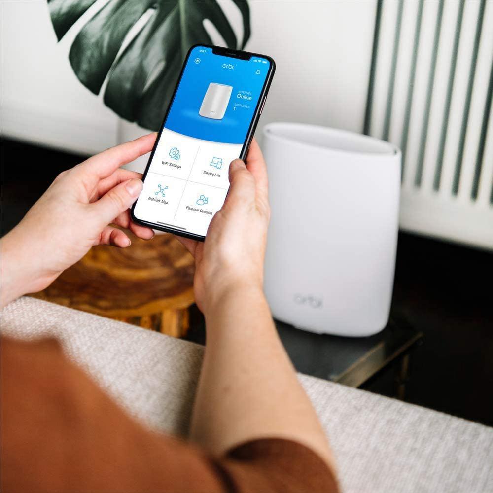 Orbi AC3000 Tri-Band WiFi System Add-on Satellite - Super Arbor