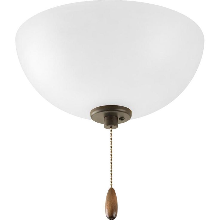 Bravo Collection 2-Light Unfinished Ceiling Fan Light Kit