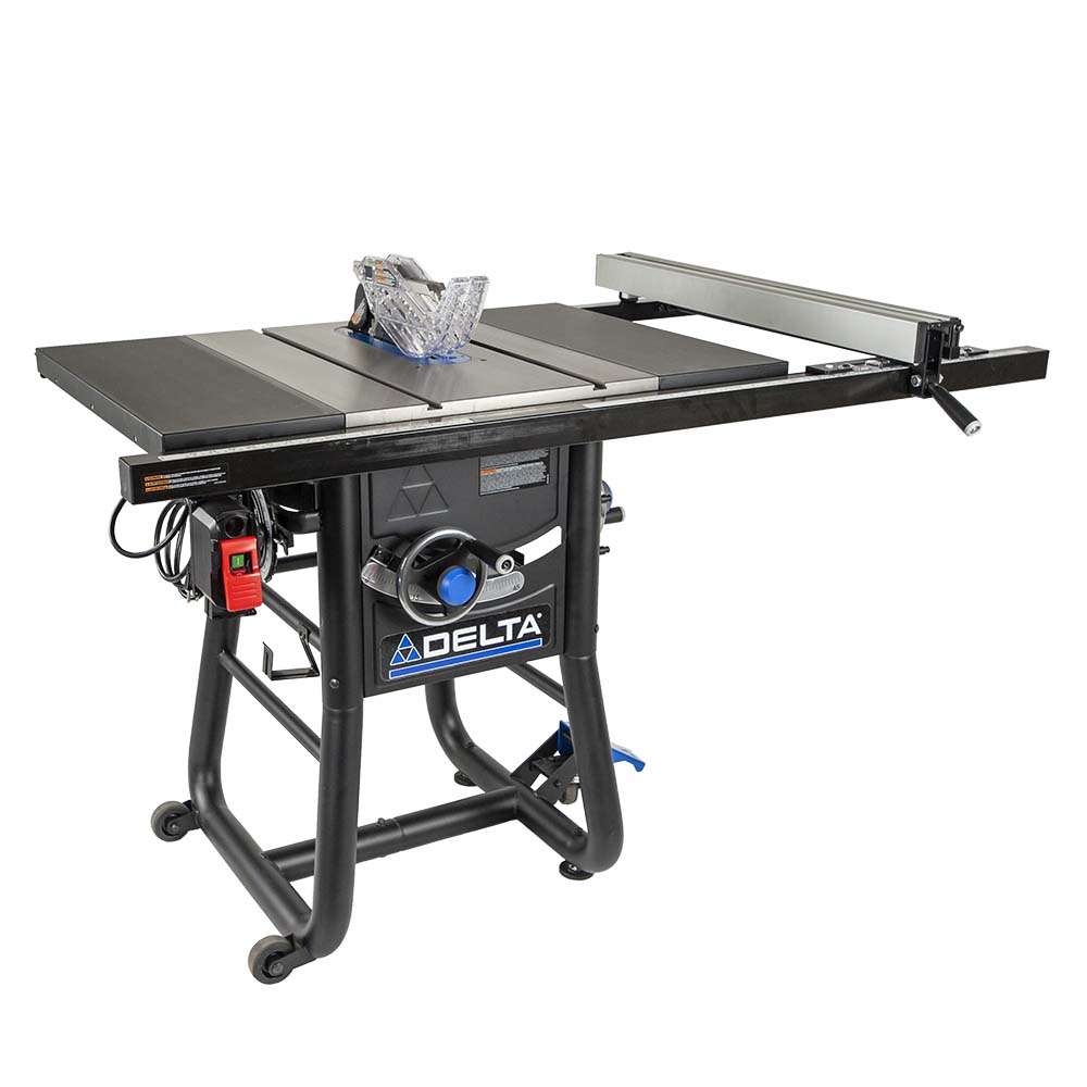 DELTA Contractor Saws 10-in Carbide-Tipped Blade 15-Amp Table Saw