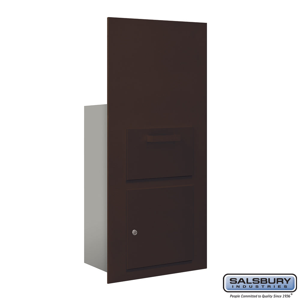 Bronze Collection Unit for 7-Door High Mailbox Units with Private Access