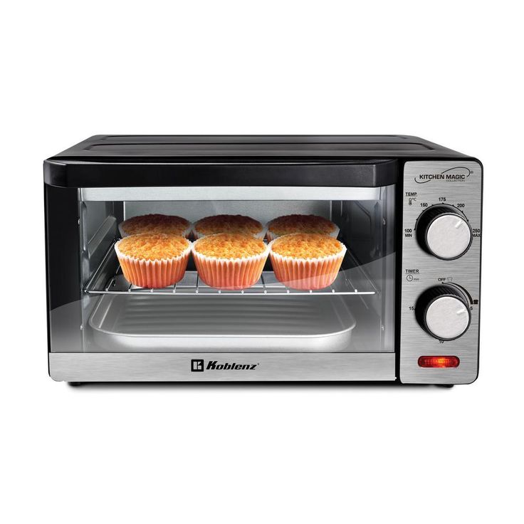 Kitchen Magic Collection Silver 10-Liter Toaster Oven
