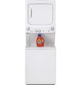 GE White Laundry Center 3.8 cu. ft. Washer and 5.9 cu. ft. 240-Volt Vented Electric Dryer