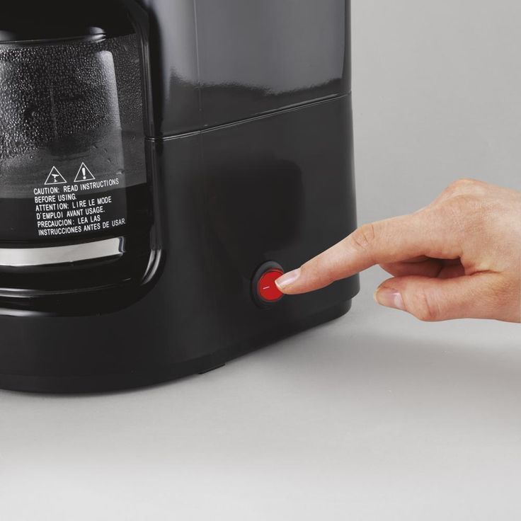 10-Cup Black Coffee Maker