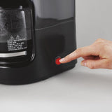 10-Cup Black Coffee Maker