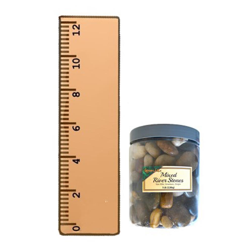Mosser Lee 5 lb. Mixed River Stones - Super Arbor