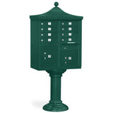 Regency Decorative 12-Compartment Post-Mount Cluster Box Unit - Super Arbor