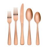 Luna 20-Piece Copper 18/0 Stainless Steel Flatware Set (Service for 4)