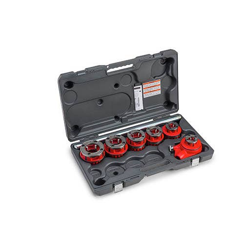 RIDGID 12-R Exposed Ratchet Threader Set, 1/2 in. to 2 in. NPSM