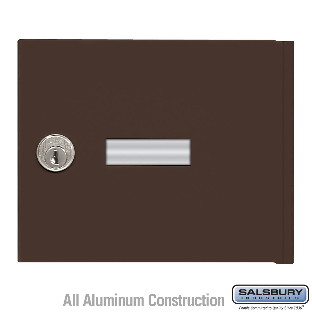 Replacement Door and Lock for 4B+ Horizontal Mailbox with Keys - Bronze