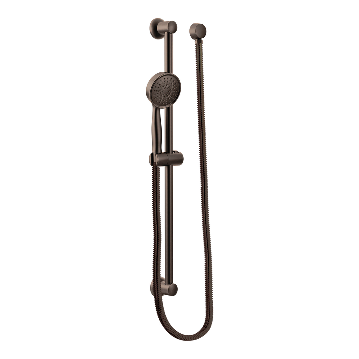 Moen Eco-Performance Handheld Shower with 24-in Slide Bar, Brushed Nickel, 1.75 GPM