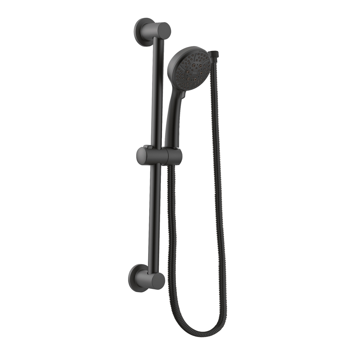 Moen 4‑Spray 4 in. Eco‑Performance Handheld Handshower with 30 in. Slide Bar, Brushed Nickel