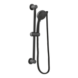 Moen 4‑Spray 4 in. Eco‑Performance Handheld Handshower with 30 in. Slide Bar, Brushed Nickel