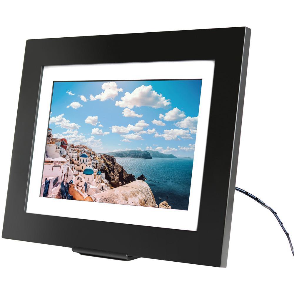10.1 in. PhotoShare Social Network Frame in Black - Super Arbor
