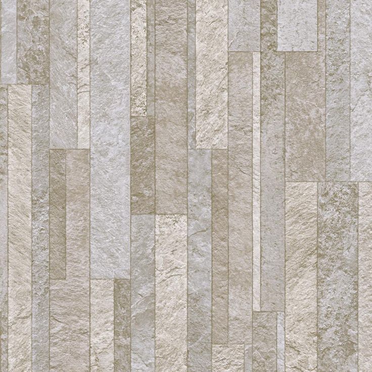 TrafficMASTER Broken Slate Neutral Residential/Commercial Vinyl Sheet, Sold by 13.2 ft. Wide x Custom Length
