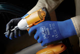 HYFLEX 11-618 Polyurethane Palm Dipped Safety Gloves, Medium (Size 8)