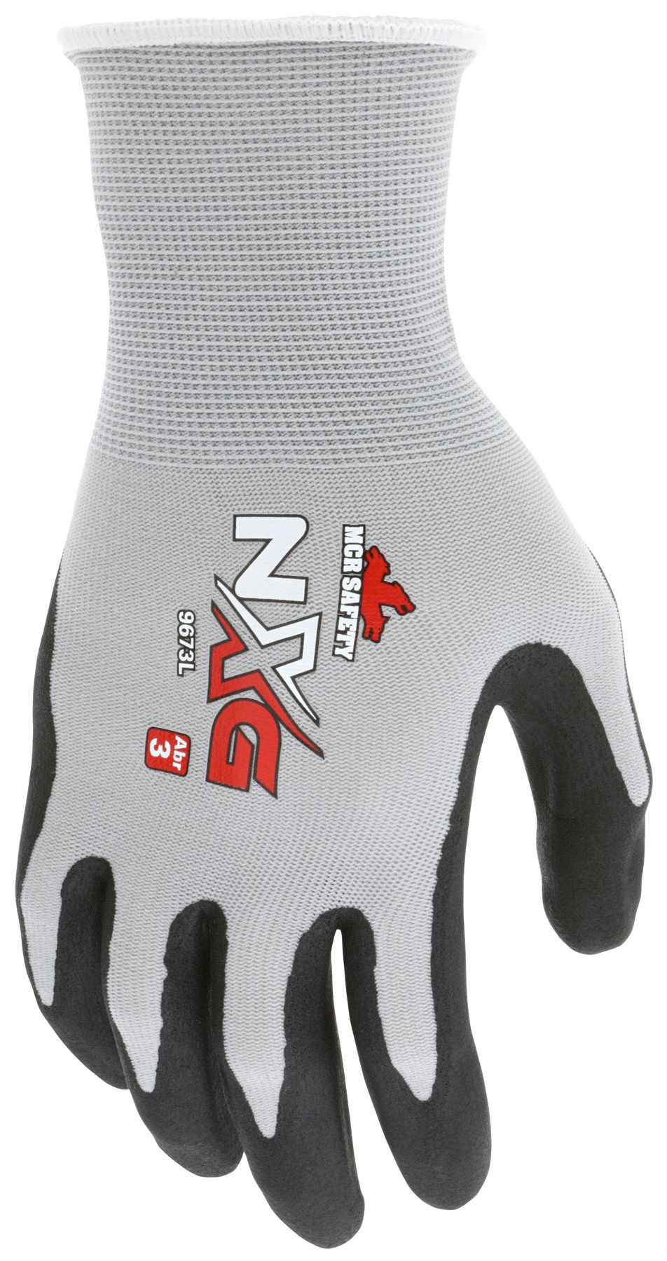 MCR SAFETY NXG 9673 Memphis Foam Nitrile Coated Gloves - Medium
