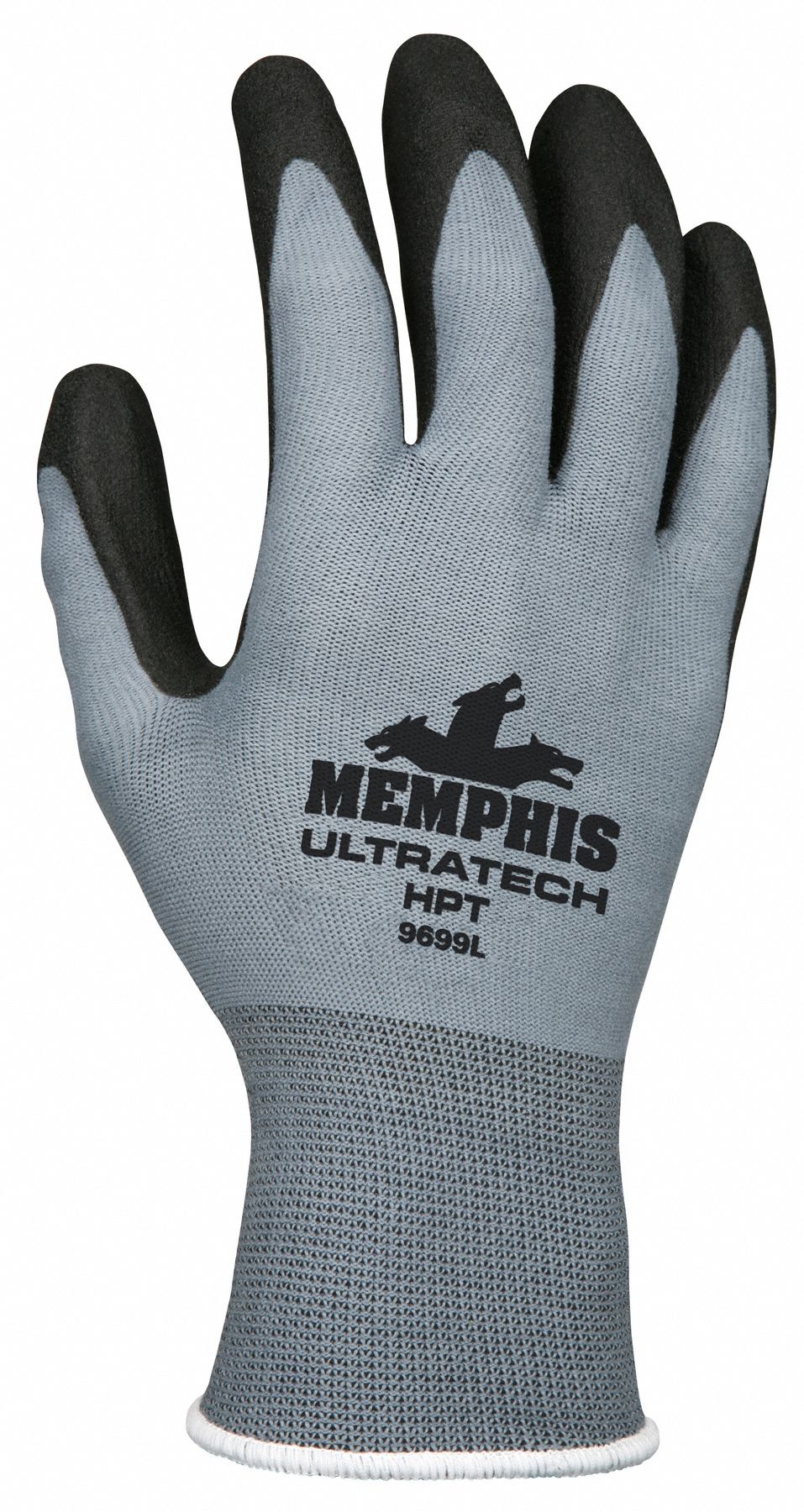MCR SAFETY UltraTech PVC Coated Gloves - ANSI Abrasion Level 4, Small