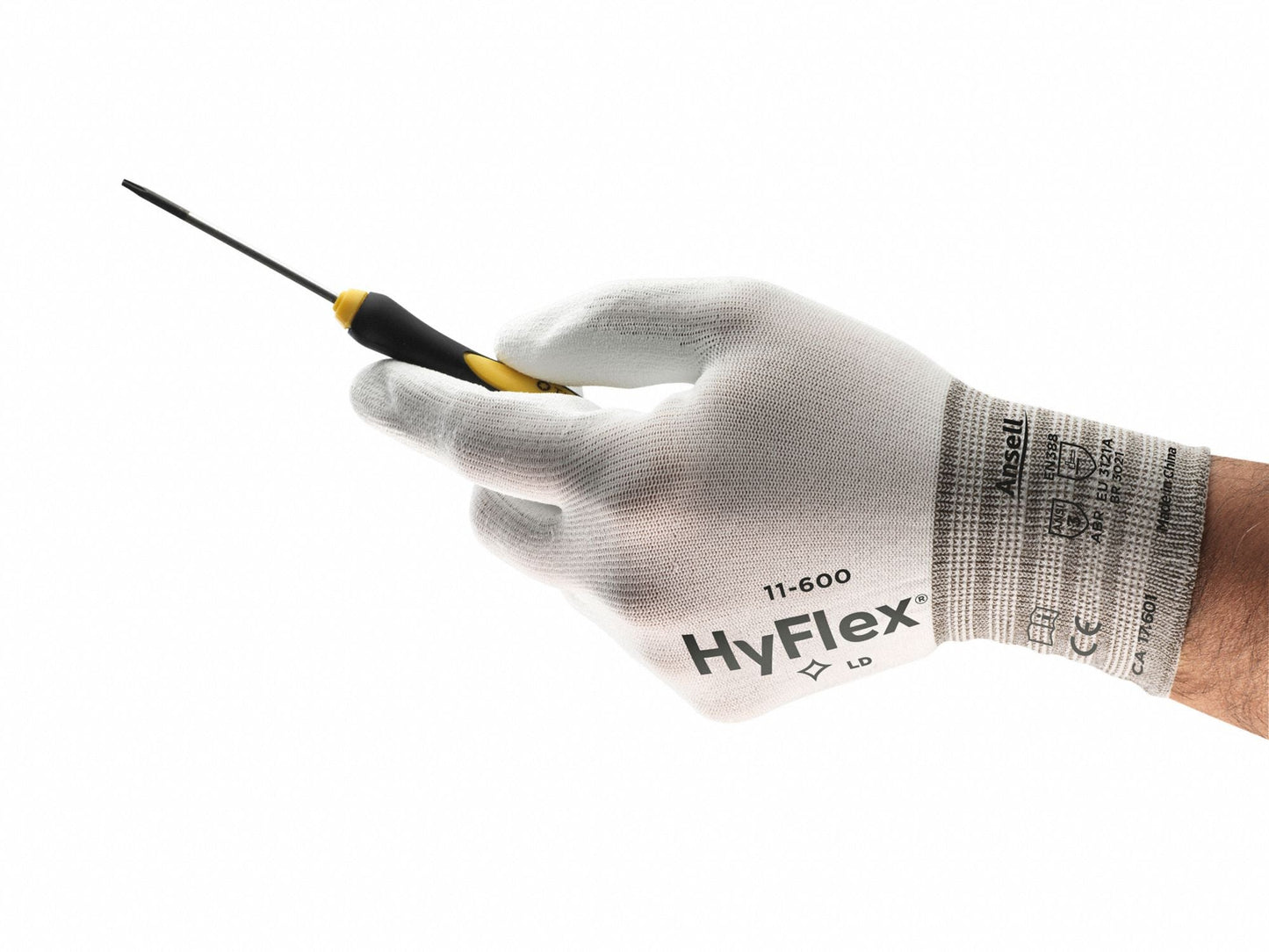 HYFLEX Polyurethane Coated Gloves XS - High Abrasion Resistance