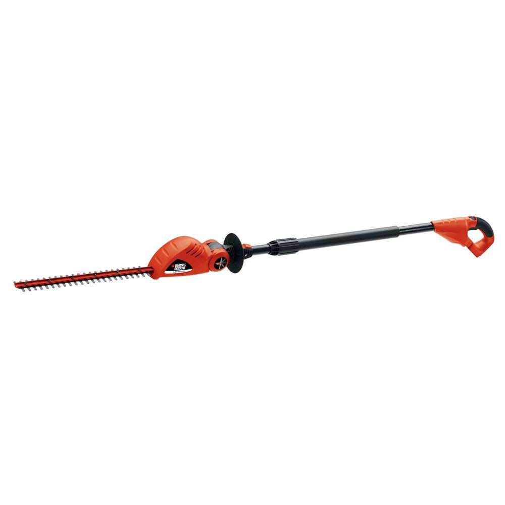 BLACK+DECKER 18 in. 20V MAX Lithium-Ion Cordless Pole Hedge Trimmer with (1) 1.5Ah Battery and Charger Included - Super Arbor