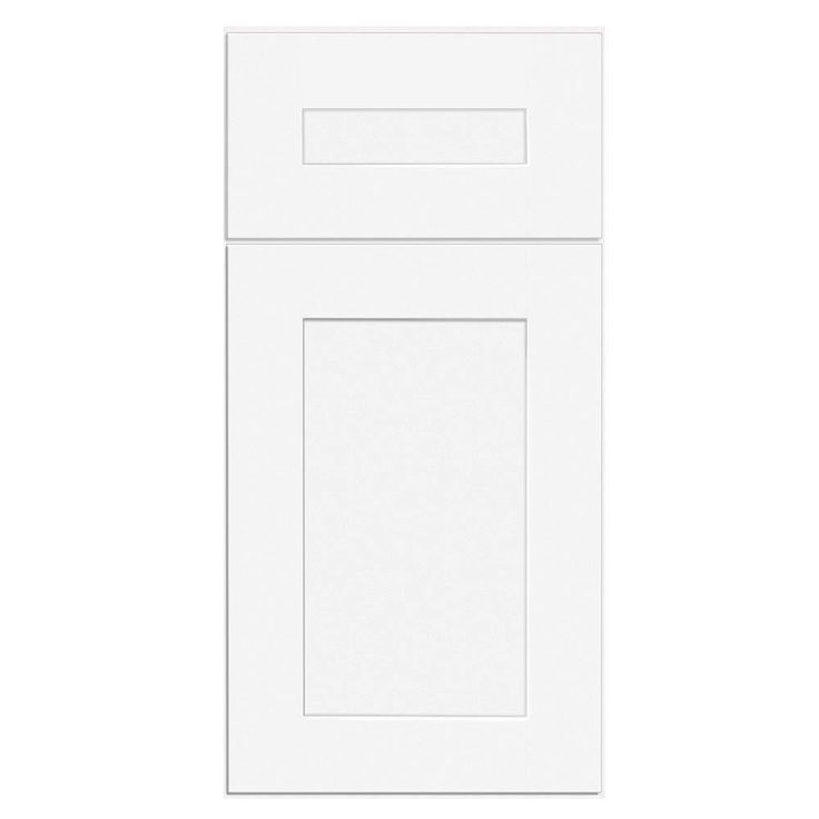 Home Decorators Collection Newport 36 in. W x 12 in. D x 24 in. H Assembled Plywood Wall Bridge Kitchen Cabinet in Pacific White with Soft Close