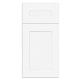 Home Decorators Collection Newport 36 in. W x 12 in. D x 24 in. H Assembled Plywood Wall Bridge Kitchen Cabinet in Pacific White with Soft Close