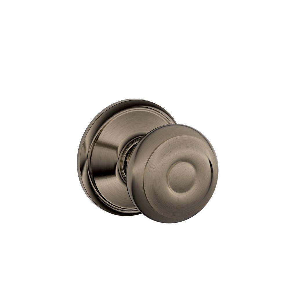 Georgian Satin Nickel Passage Hall/Closet Door Knob - Super Arbor