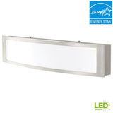 180-Watt Equivalent Brushed Nickel Integrated LED Vanity Light