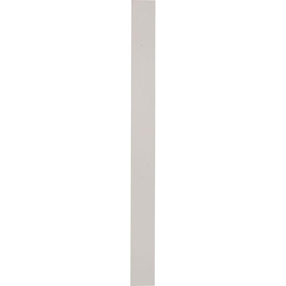 16 in. x 24 in. Rectangular Primed Polyurethane Paintable Gable Louver Vent - Super Arbor
