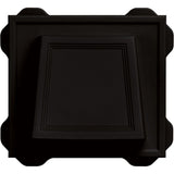 4 in. Hooded Vent #002-Black - Super Arbor