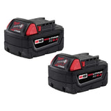 M18 18-Volt Lithium-Ion Compact Battery Pack 2.0Ah (6-Pack) - Super Arbor