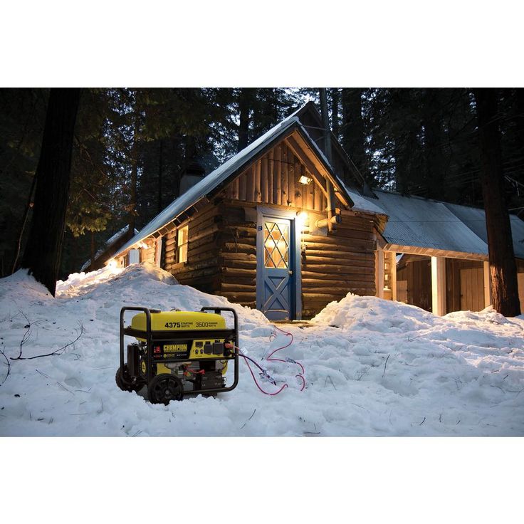 CHAMPION POWER EQUIPMENT 4375/3500-Watt Gasoline Powered RV Ready Portable Generator with Wireless Remote Start (EPA)