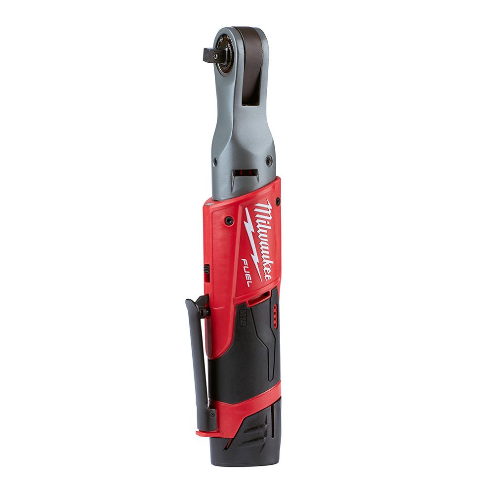 M12 FUEL 12-Volt Lithium-Ion Brushless Cordless Stubby 3/8 in. Impact Wrench & Ratchet Combo Kit (2-Tool) - Super Arbor