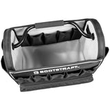 18 in. Contractor's Tote Bag with Integrated Parts Bin Compartment and Waterproof Rain Cover - Super Arbor